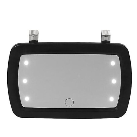 Bilsolskydd Makeup Spegel Solskydd Kosmetisk Led Spegel Touch Switch Hd Spegel