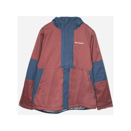 Columbia Winter Jas , Blauw , Heren , Maat: L