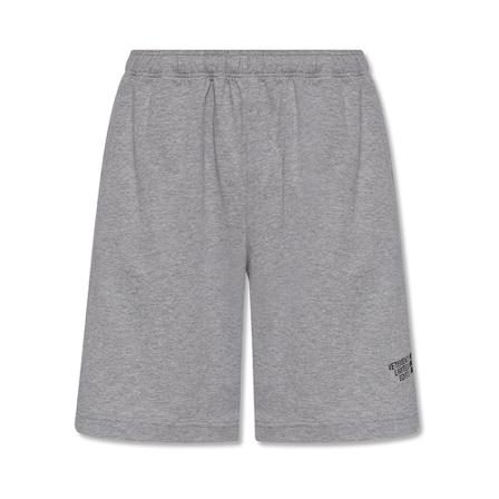 Vetements Shorts with logo Grå, Herre Chino Shorts