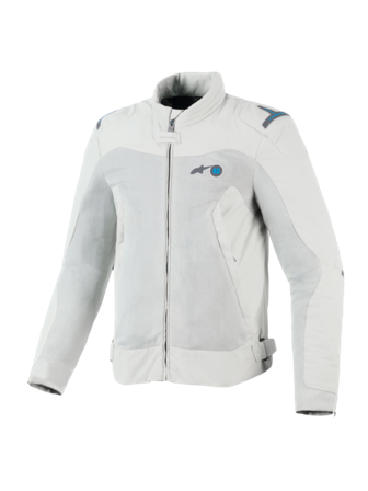 MC-Jakke Alpinestars Circal-1 Air Metalgrå/Methyl Blå XL