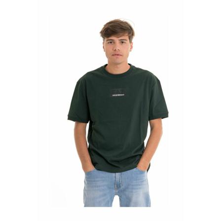 Emporio Armani Ea7, T-Shirts Groen, Heren, Maat:S