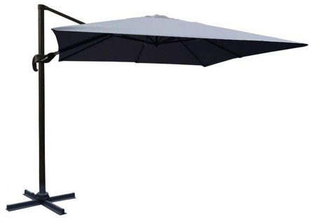 Venture Home Leeds 1022-111L Parasoll svart/grå, Utemiljö