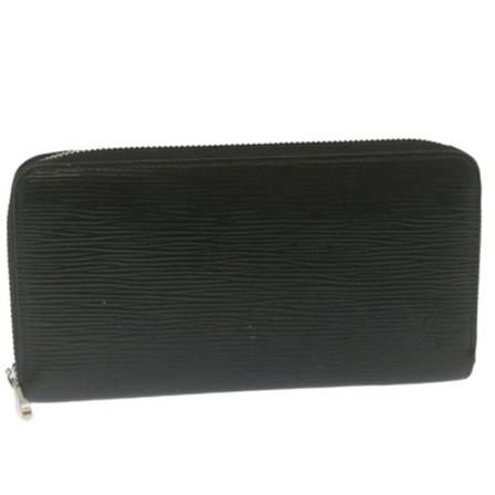 Louis Vuitton Vintage, Pre-owned Leather Wallet Zwart, Dames, Maat:ONE Size