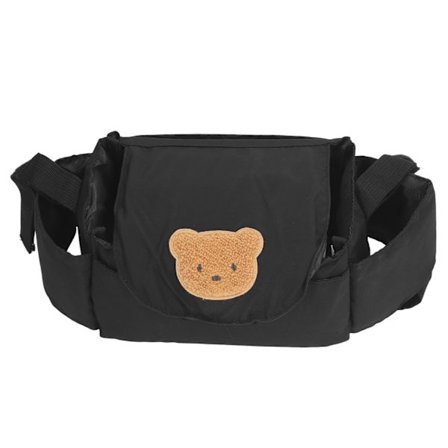 Vagnkopphållare Väska Stor Förvaringsutrymme Bärbar Vagn Organiseringsväska för Blöja Telefon Leksak Typ 1