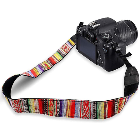 Kamerarem Vintage Justerbar Kameraskulderrem Halsrem For Dslr Kamera