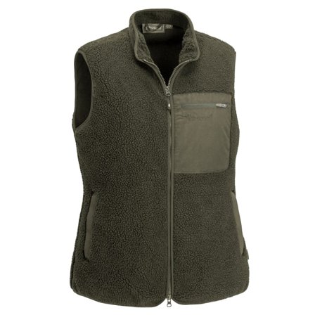 Pinewood Women's Pinewood Pile Vest Women Jaktvästar Green L