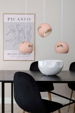 Venture Home - Taklampe Todd - Rosa - Takpendler - Fra Homeroom