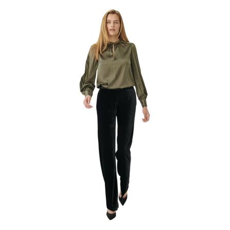 Dea Kudibal Nebraska Velvet Bukser Sort, Dame Bukser