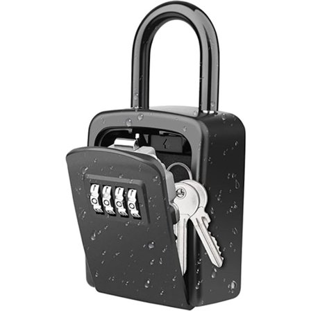 Nøgleskab til udendørs/indendørs brug - Nøgleskab med kode - Nøgleskab - Nøgleboks