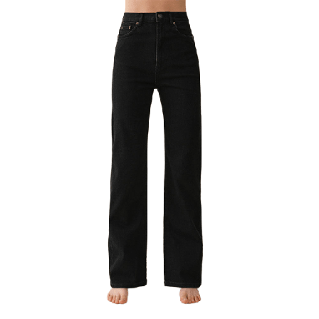 Jeanerica PW008 Pyramid Jeans Dam Svart 30/34