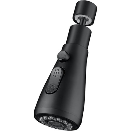 Dreibart dusjhode for kjøkkenkran