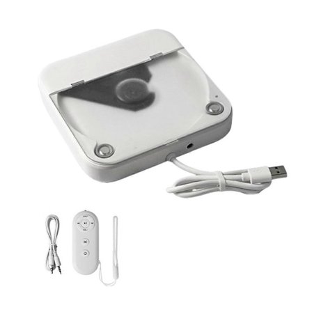 Ekstern Universal CD-spiller for Bil - Bærbar CD-spiller med AUX-kabel, Kobles til Bilens USB-port, L