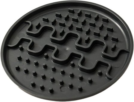 Fiboo Lollipop Mini ruokamatto, 13 cm, tummanharmaa