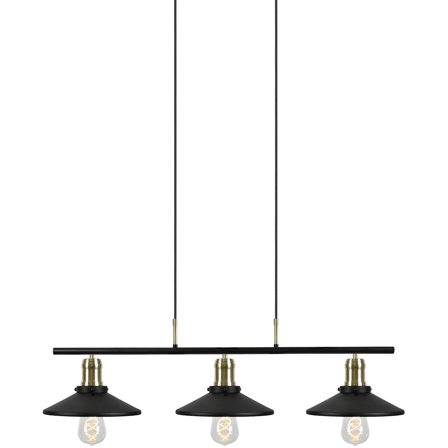 Globen Lighting - Taklampe Disc 3 Svart