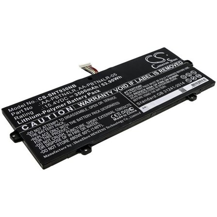 Batteri till Notebook, Bärbar dator för Samsung NT930SBE-X716, NT930SBV, NT950SBE-K38 m.fl.