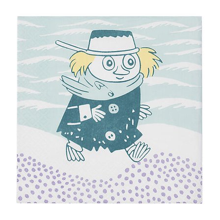 MOOMIN-ARABIA Servietter Mummi 33x33cm Stranddag