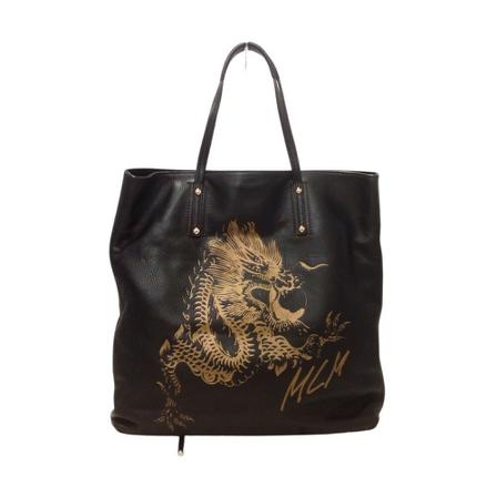 MCM Pre-owned Tote Tas , Zwart , Dames , Maat: ONE Size Vintage Tassen