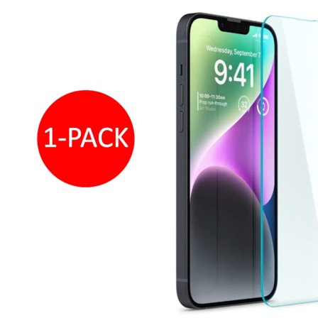 iPhone 14 Skærmbeskytter Hærdet Glas Premium 1-pak