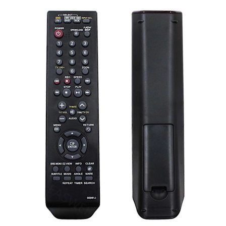 Ersätter 00061j för Samsung DVD VCR Combo Fjärrkontroll DVD-v9700 DVD-v9800 (hy)