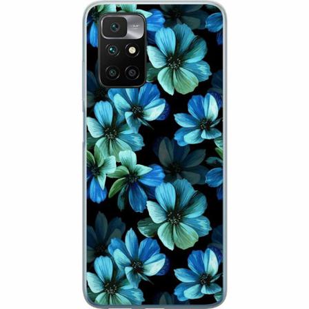Xiaomi Redmi 10 Genomskinligt Skal Blommor