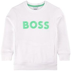 Kids - BOSS White Logo Sweatshirt 8 Years - Jumpers and knitwear - 8 years - White