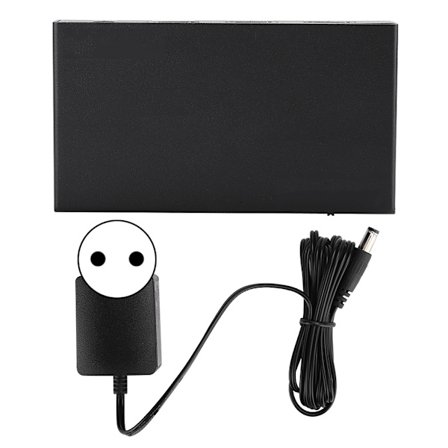 1x2 18G 4K2K@60Hz HDMI Metallinen Jakaja-Adapteri Kytkin HDCP2.2 4:4:4 (100-240V) EU