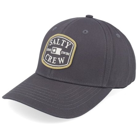 Salty Crew - Šedá adjustable Kšiltovka - Capitals Charcoal Adjustable @ Hatstore