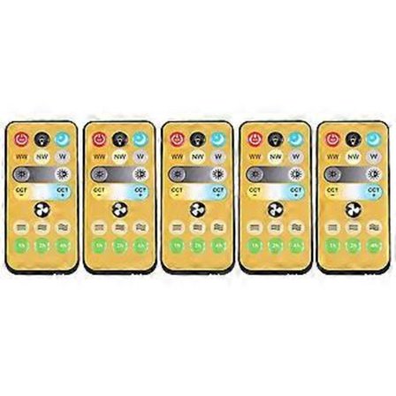 5 stk. trådløse brytere, 3-trinns tidsstyrt fjernkontroll