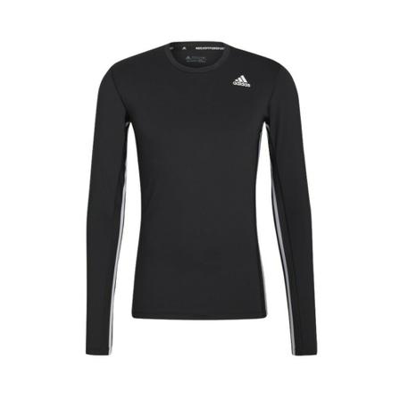 Adidas, M TF 3S UV TEE Zwart, Heren, Maat:L