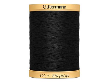 GÜTERMANN Sytråd Gütermann bomull 800m svart - Lyreco - Skola och förskola - Hobbymaterial - Tråd, snöre och snodd