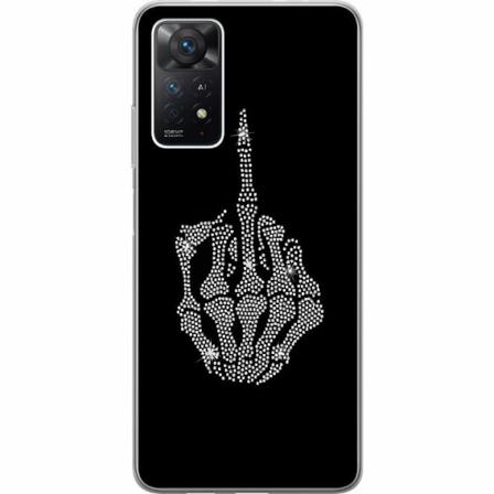 Xiaomi Redmi Note 11 Pro 5g Genomskinligt Skal Fuck You Bling
