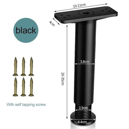 1Pc Sengebjelkestøtte Møbelben 20-35CM 20-35CM