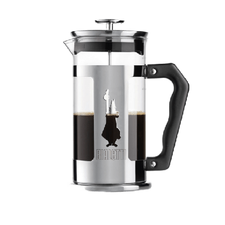 Bialetti Kaffepress Preziosa 8/K 1 liter Köksredskap Transparant 8kkp