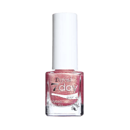Depend 7day Nailpolish Nagellack Dam Röd 5ML