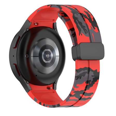 Camo silikonarmband för Samsung Galaxy Watch 5 Pro 45mm/Watch 4/5 40/44mm/Watch4 Classic 42/46mm