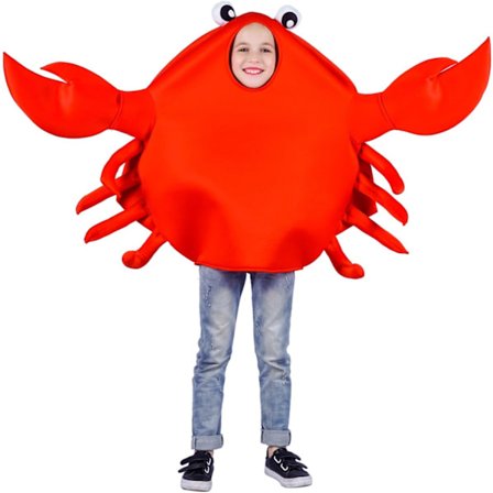 Unisex King Crab-kostyme for barn