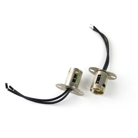 Bay15d 1157 p21/5w led / halogen , kontakter / sockel fattning 2-pack