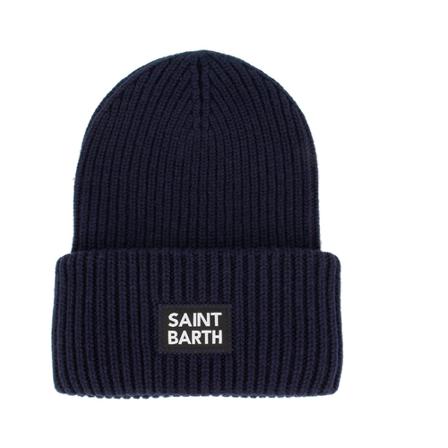 MC2 Saint Barth, Beanies Blauw, Heren, Maat:ONE Size
