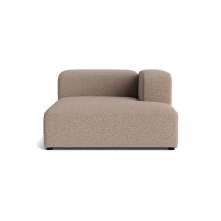 Milo XL chaiselong, højrevendt - Puente Greige - 130x170x72 - Sofa, chaiselong