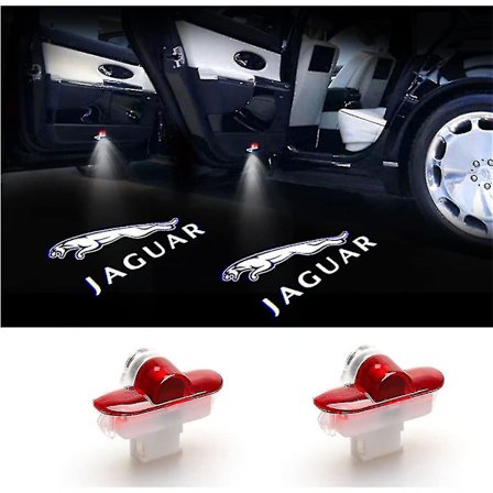 Led Bil Dør Lys Logo Projektor Høflighed Led Velkomstlys Udskiftningen Kompatibel Med Jaguar Xj Xk Xjl X351 X-type Tilbehør 2 Pak