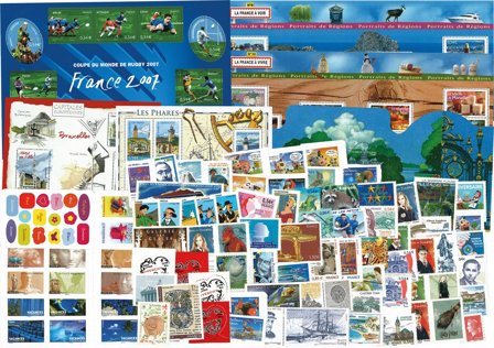 Frankrig - Årgang 2007 - Postfrisk