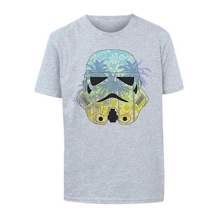 Star Wars Boys Command Stormtrooper Hawaiian T-Shirt 5-6 år
