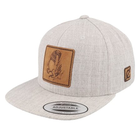 Public Domain - Grey - snapback - Cap - Kids Winnie Stuck Heather Grey Snapback - Hatstore