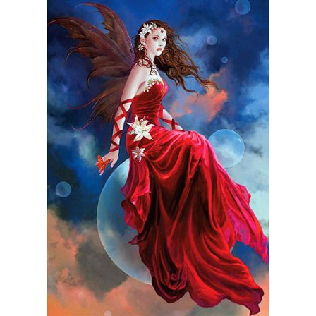 30 × 40 Diamantmaleri Broderi Diamant Malersæt Komplet