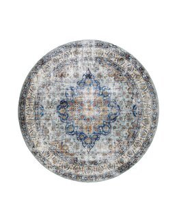 Matta Tarfaya Medallion Rund Multi - 240 cm ø - KM Carpets