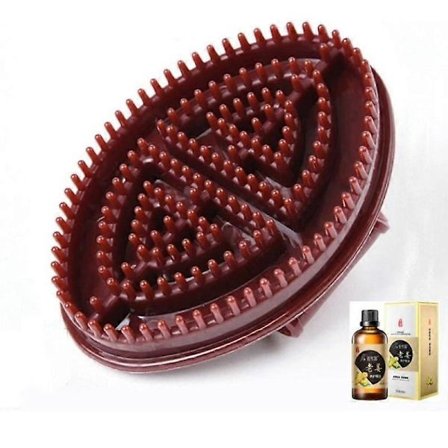 Fuld Krops Meridian Trykbørste Essentiel Massageolie Fremmer Blodcirkulationen