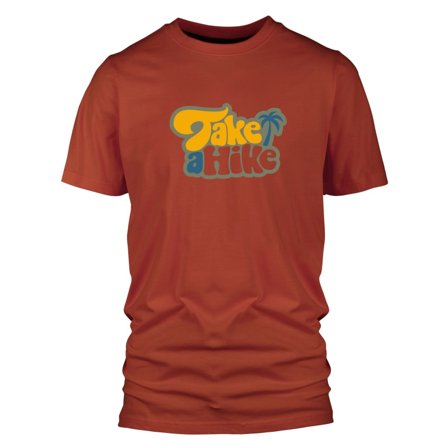 Bula Men's Hike Tee Men short-sleeved sweaters Orange S