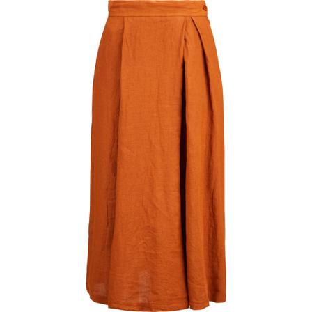 Barena Venezia, Rock from linen Oranje, Dames, Maat:XS