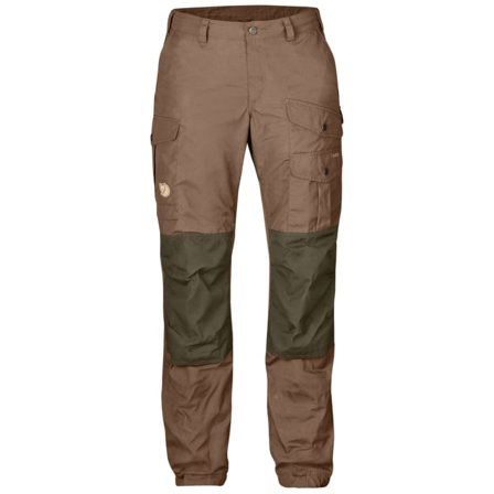 Fjällräven Women's Vidda Pro Trousers Women hiking trousers Brown 46 Regular