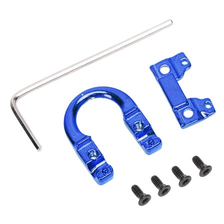 Bueskyting Metall D-løkke U-formet Ring Metall D-ring Bueskyting Jakt Målretting Skyting Beskyttelseshjelp Tilbehør Blå